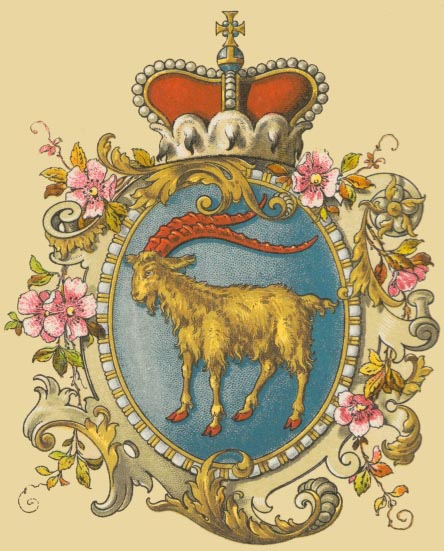 Grb Istre iz Hugo Gerard Ströhl, Oesterreichisch-Ungarische Wappenrolle, Dunaj, 1900.